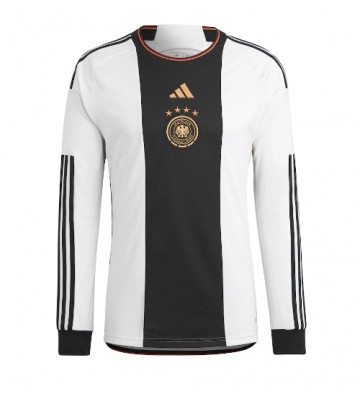 Maillot de foot Allemagne Domicile Monde 2022 Manche Longue